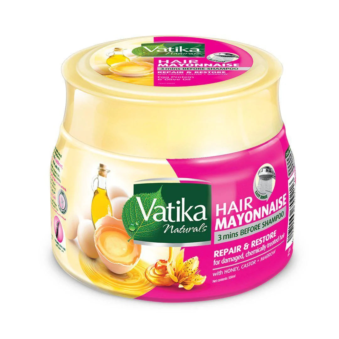 Mascarilla Nutritiva Capilar Mayonesa Restauración y brillo 500 ml