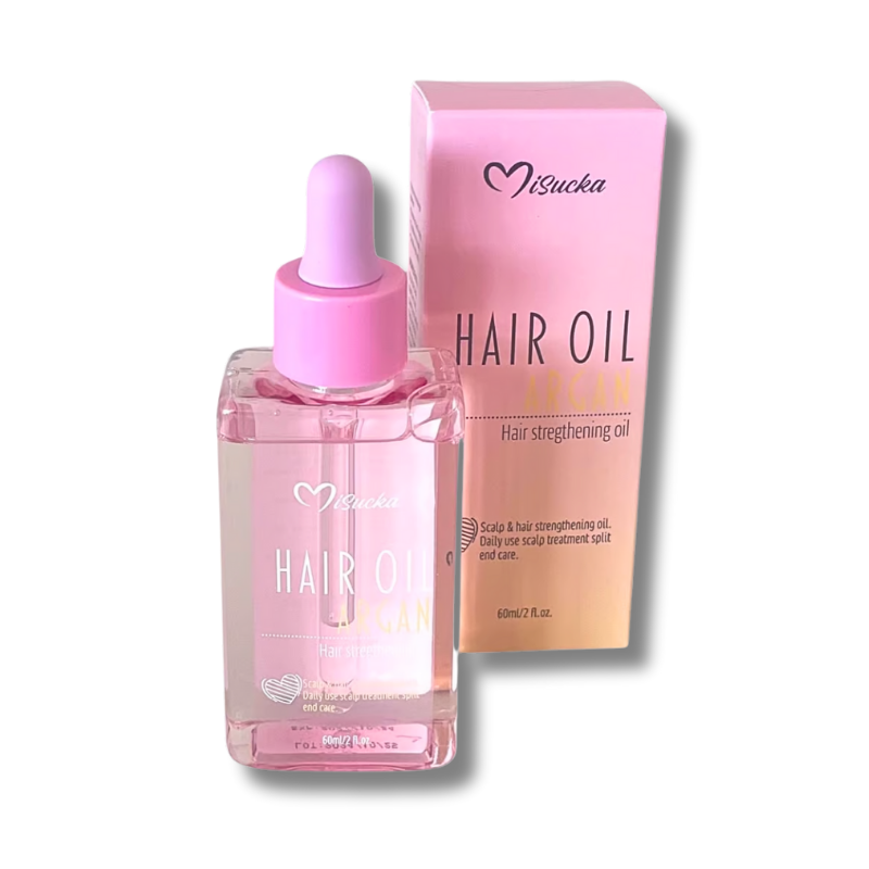 Aceite Capilar de Argán – MISUCKA (60ml) Nutrición Brillo y Protección - Florecer Cosmética