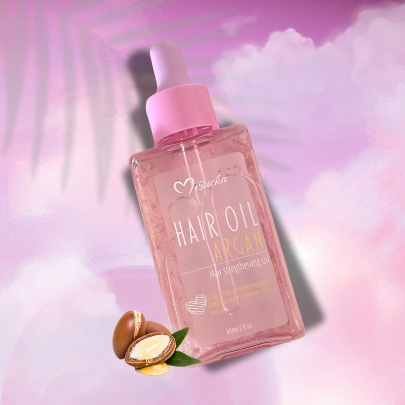 Aceite Capilar de Argán – MISUCKA (60ml) Nutrición Brillo y Protección - Florecer Cosmética
