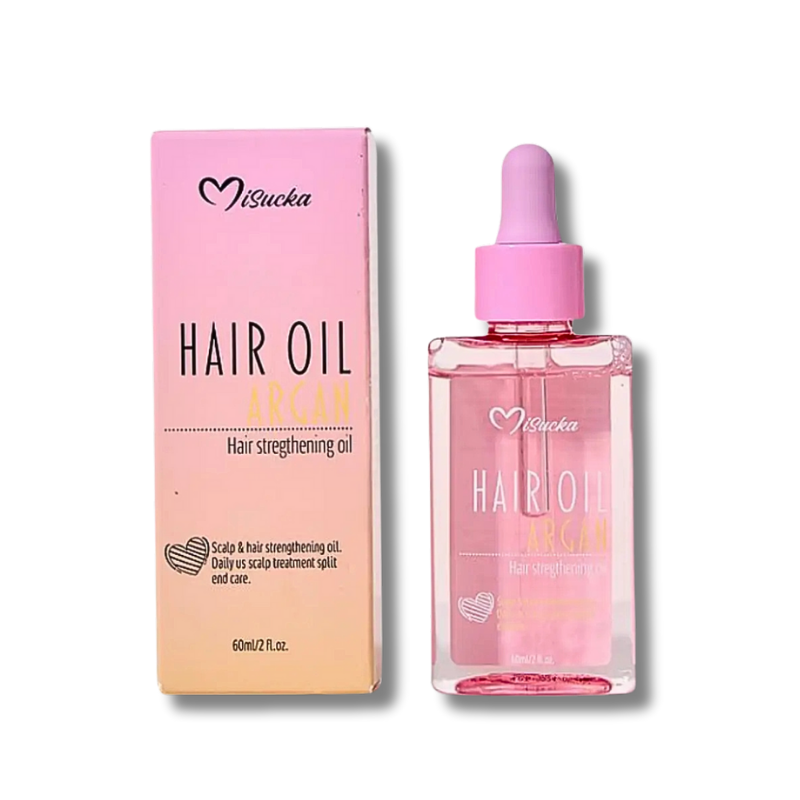Aceite Capilar de Argán – MISUCKA (60ml) Nutrición Brillo y Protección - Florecer Cosmética
