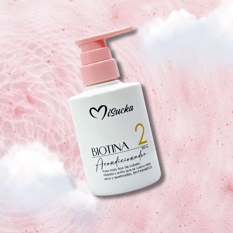 Acondicionador con Biotina (300ml) Misuka - Florecer Cosmética