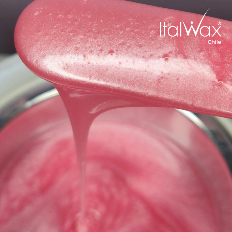 Cera depilatoria Italwax Pink Pearl Piel Sensible - Florecer Cosmética