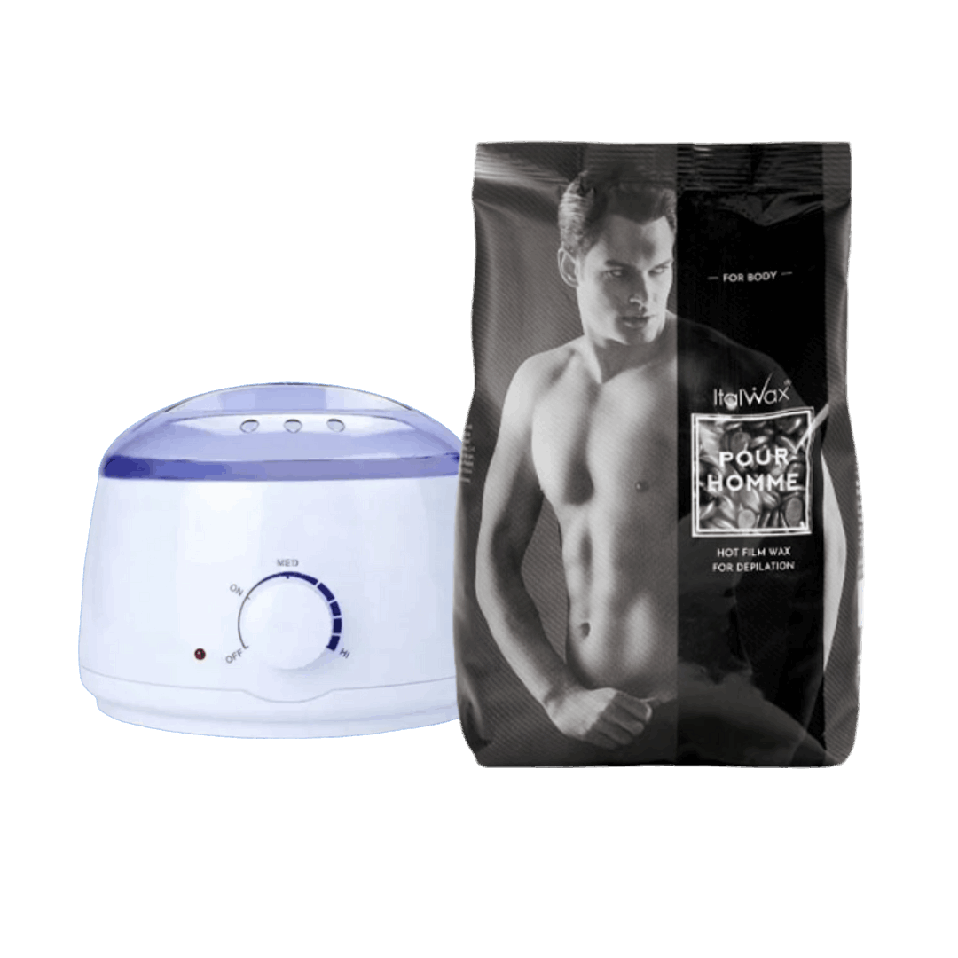 Cera elástica grande + olla - Florecer Cosmética