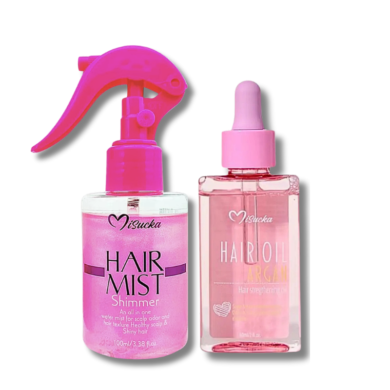 Pack Hidratación Capilar Misuka – Perfume Capilar + Aceite Hidratante - Florecer Cosmética