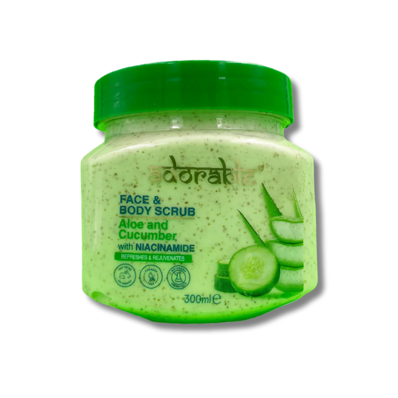 Exfoliante de Aloe & Pepino con Niacinamide Aclarante 300 ml - Florecer Cosmética