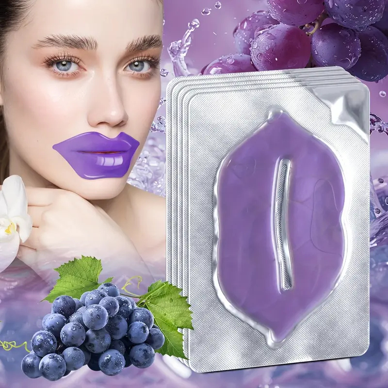 Mascarilla de Labios con Colágeno de Uva – Hidratación y suavidad - Florecer Cosmética