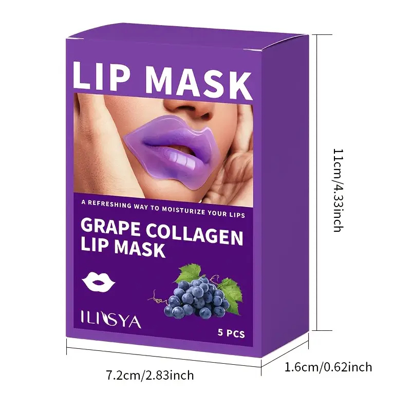 Mascarilla de Labios con Colágeno de Uva – Hidratación y suavidad - Florecer Cosmética