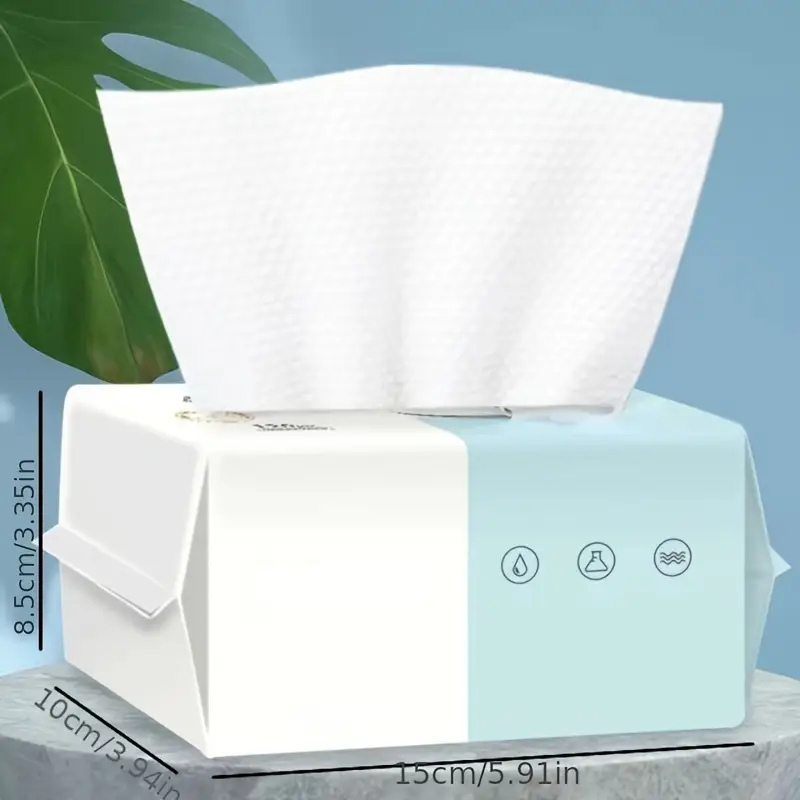 Toallas Desechables para el Rostro – Limpieza suave, higiénica y efectiva 100 pcs - Florecer Cosmética