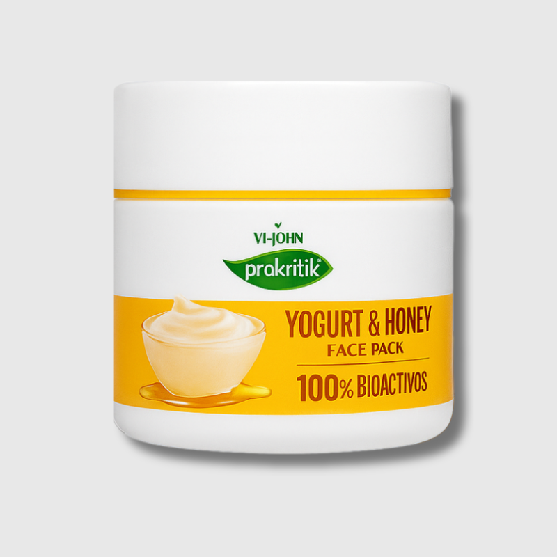 Mascarilla Facial Yogurt y Miel 100g – Hidratación, Luminosidad y Detox Natural - Florecer Cosmética