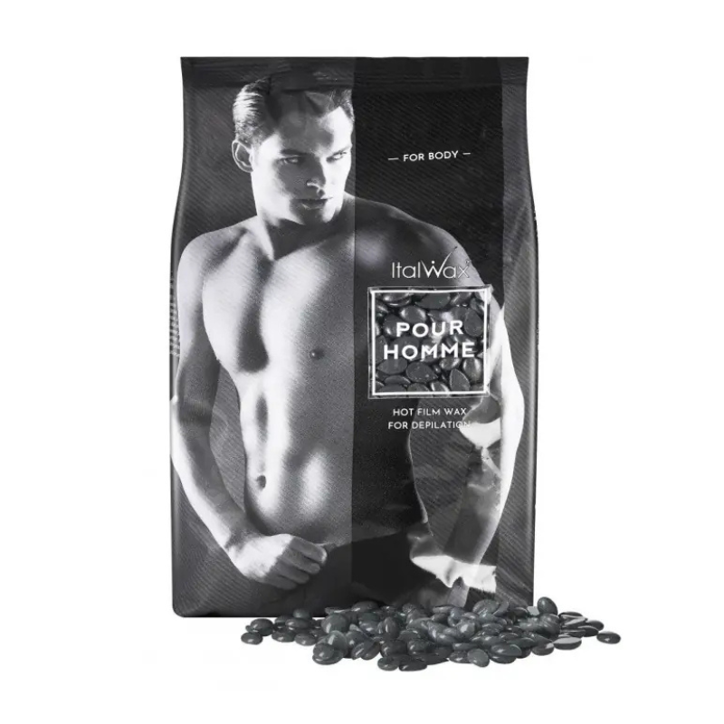 Cera depilatoria masculina Italwax Pour Homme - Florecer Cosmética