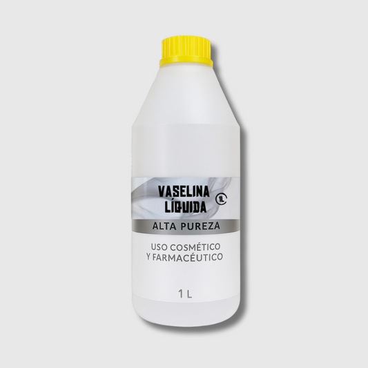 Vaselina Líquida USP 1L – Emoliente e Hidratante de Alta Pureza para Cosmética y Farmacéutica - Florecer Cosmética
