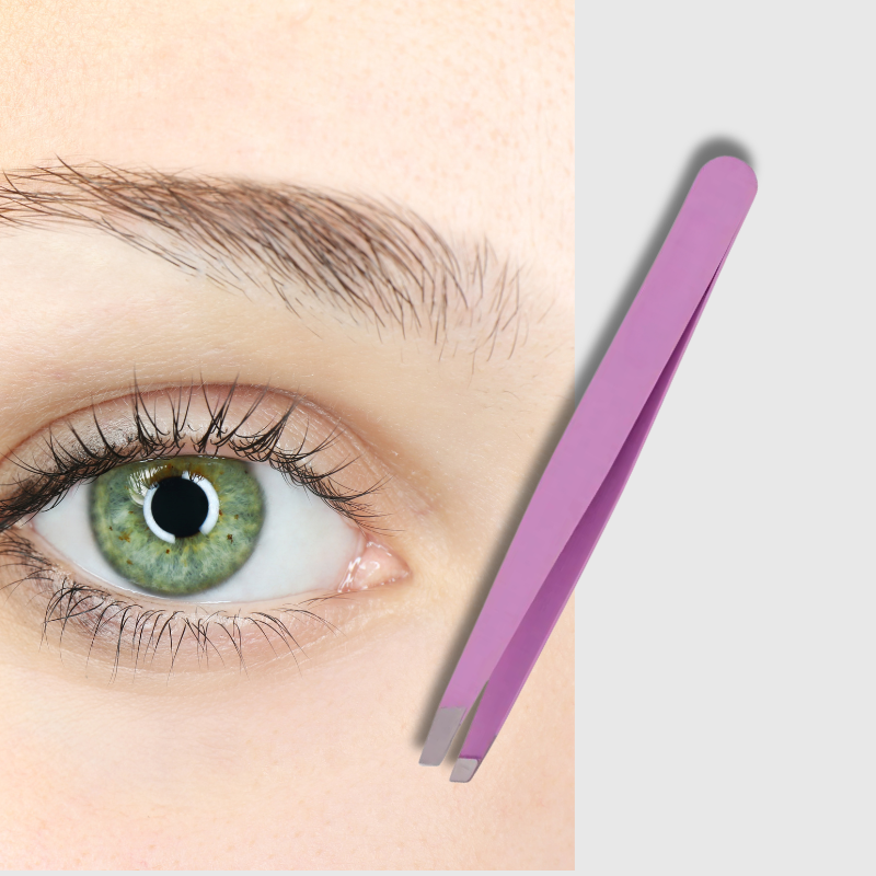 Pinza de acero básica (1u) - Florecer Cosmética