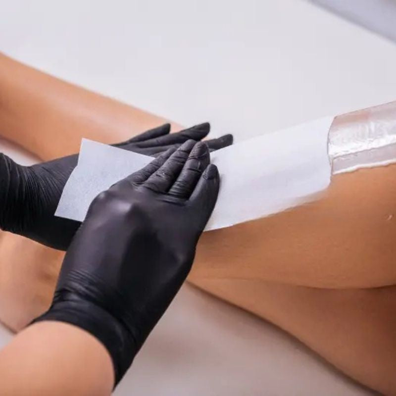 Guantes de Nitrilo Negros Texturizados – Caja 100 Unidades Libres de Látex, Alta Resistencia
