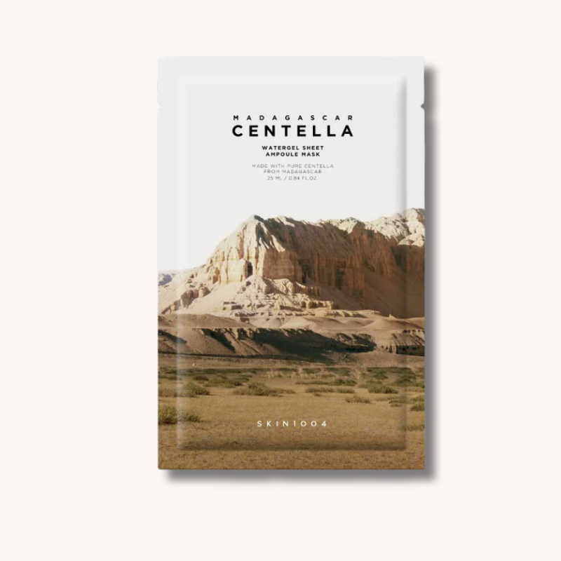 Macarilla Facia Calmante Madagascar Centella Watergel Sheet Ampoule Skin1004