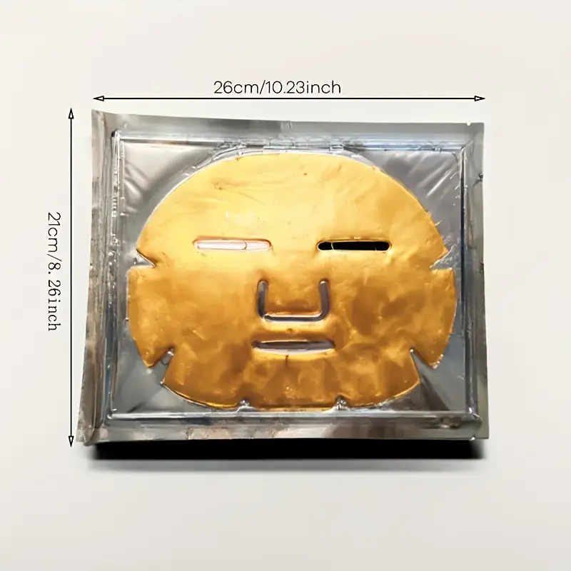 Máscara Facial Golden Hydro Collagen 24K – Hidratación, Nutrición y Efecto Lifting - Florecer Cosmética