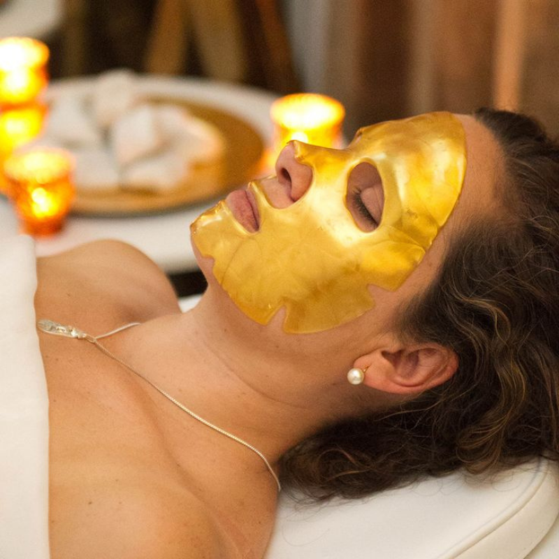 Máscara Facial Golden Hydro Collagen 24K – Hidratación, Nutrición y Efecto Lifting - Florecer Cosmética