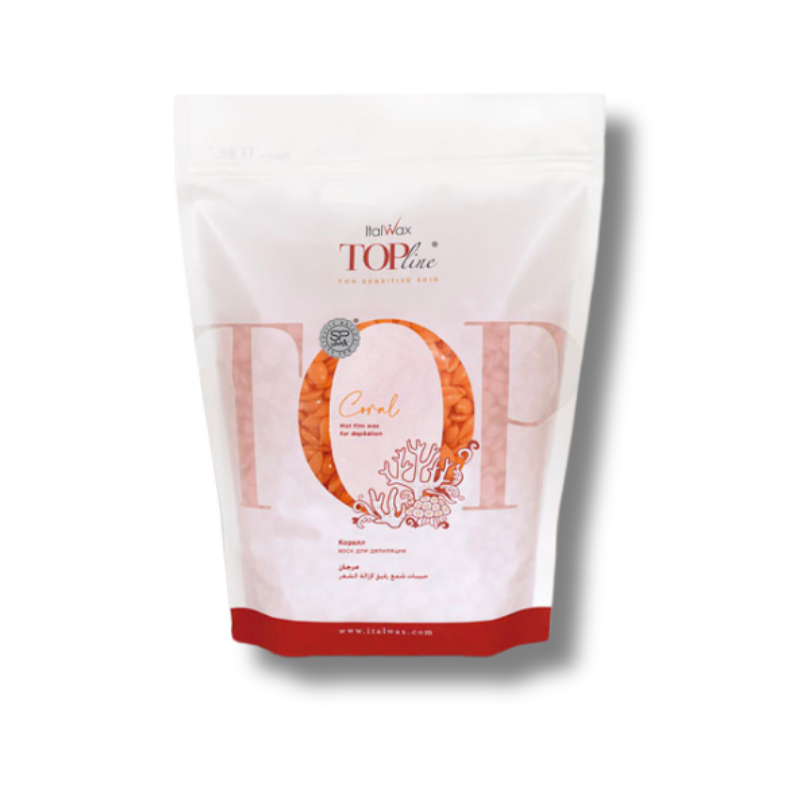 Cera depilatoria Italwax Coral Piel Sensible - Florecer Cosmética