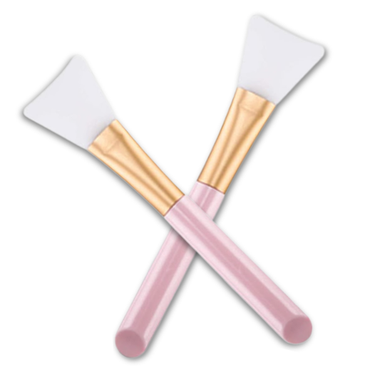 Set de 2 Pinceles Aplicadores de Silicona para Mascarillas - Florecer Cosmética