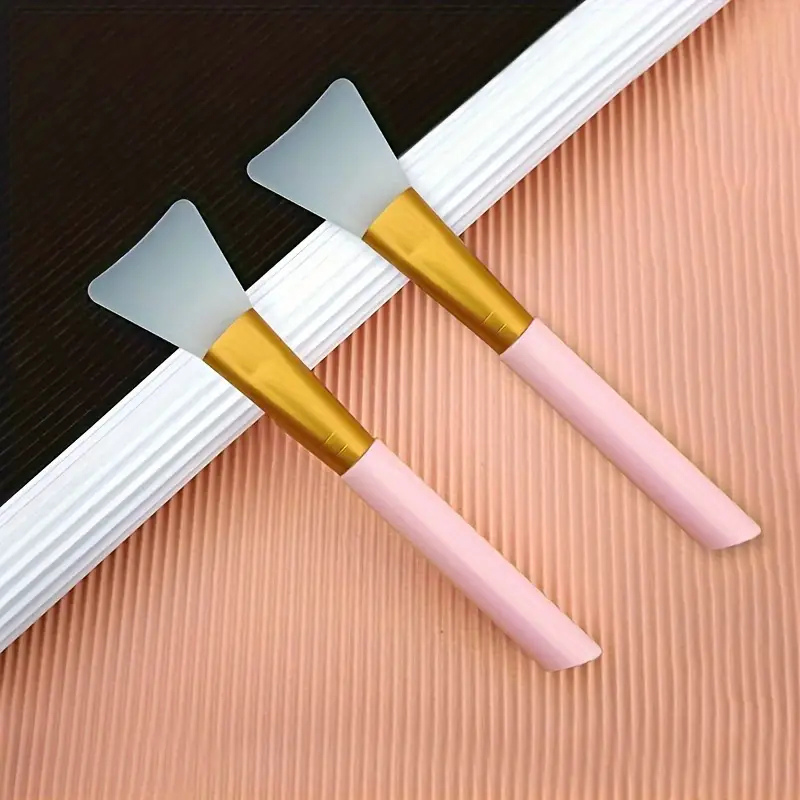 Set de 2 Pinceles Aplicadores de Silicona para Mascarillas - Florecer Cosmética