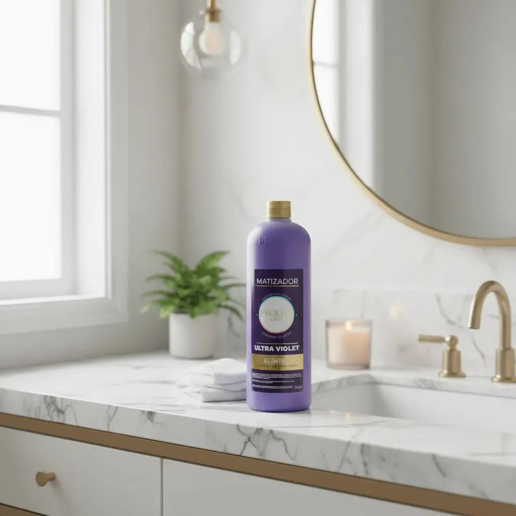 El matizador Violeta contrarresta tonos muy amarillos hasta canas 1 L