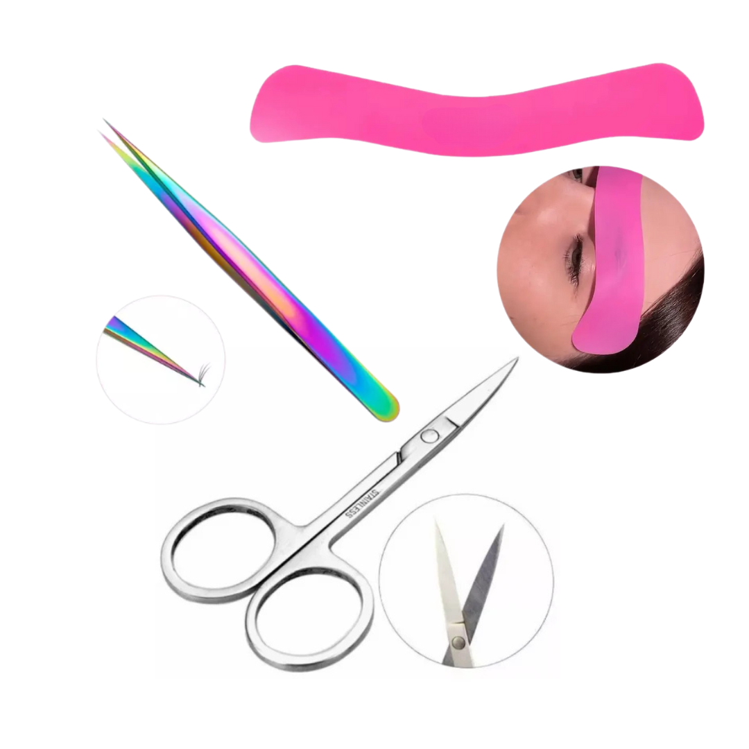 Pack Herramientas Basicas Laminado de cejas en casa - Florecer Cosmética