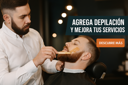 Cómo agregar la depilación con cera a tu barbería y ofrecer un servicio moderno e innovador