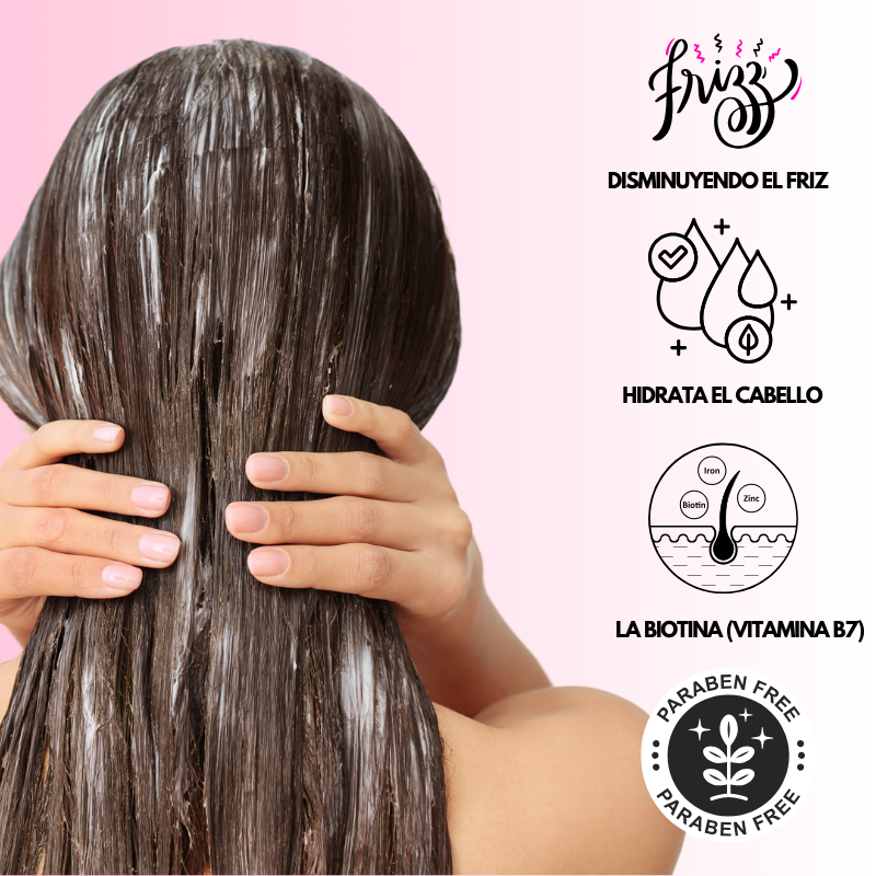 Acondicionador con Biotina (300ml) Misuka - Florecer Cosmética