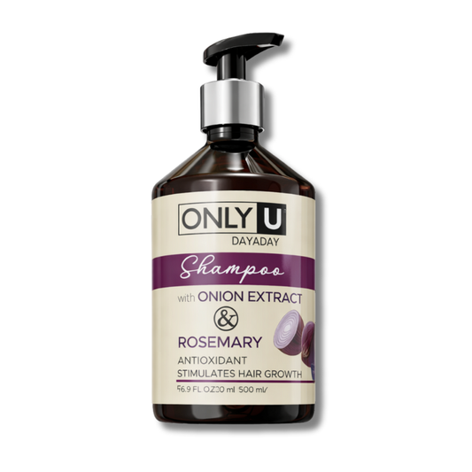 Shampoo crecimiento y fuerza con extracto de cebolla y romero 500ml