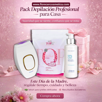 Pack depilacion Definitiva Florecer Premium