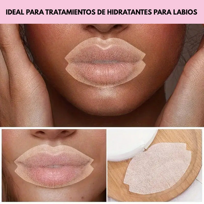 Máscara de Labios de Seda Ultrafina – 50 piezas (hidralips o microblading) - Florecer Cosmética