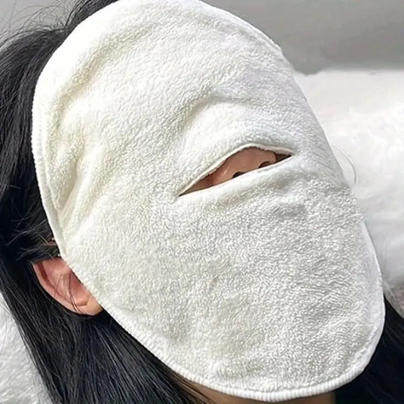 Toalla Mascarilla Facial Reutilizable – Terapia Frío/Calor par Spa - Florecer Cosmética