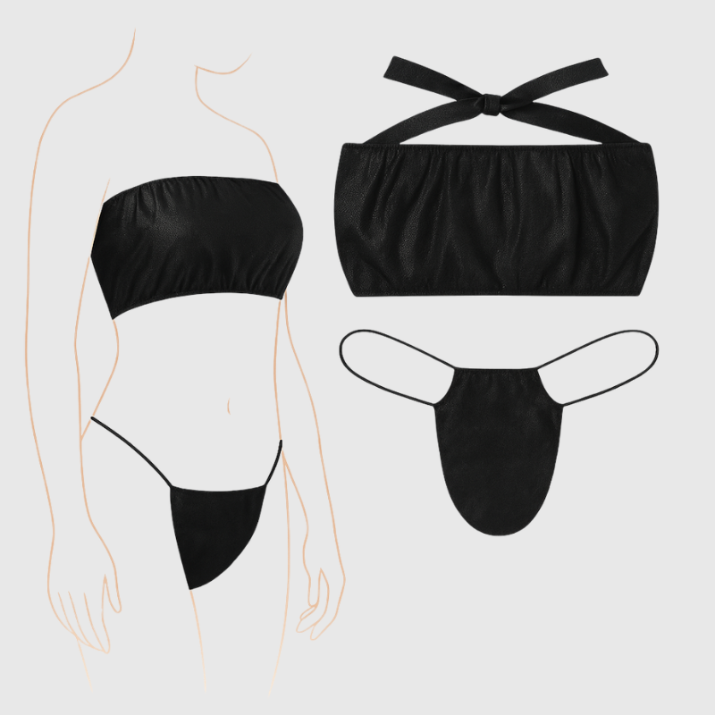 Conjunto Ropa interior Desechables de Mujer para Spa – Pack de 50 unidades - Florecer Cosmética