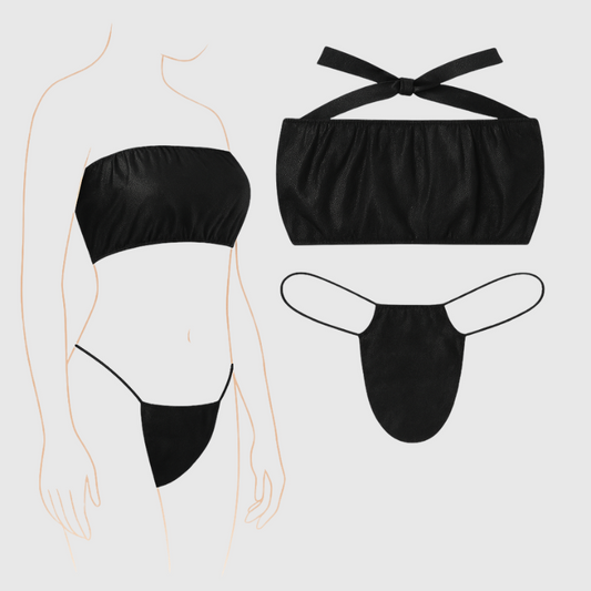 Conjunto Ropa interior Desechables de Mujer para Spa – Pack de 50 unidades - Florecer Cosmética