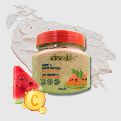 Exfoliante de Sandía con Vitamina C Piel Luminosa 300 ml - Florecer Cosmética