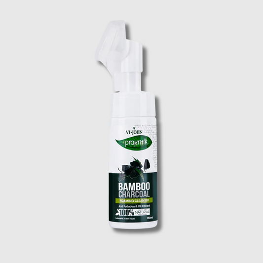 Limpiador Facial Espumoso con Carbón de Bambú – Control de Grasa y Anti-Polución (150 ml)