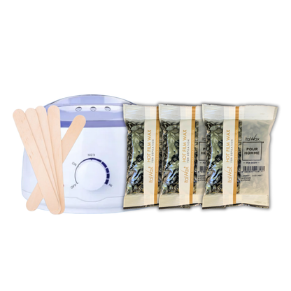 Pack Depilación Italwax Mini Pro – Olla + 3 Ceras de 100g