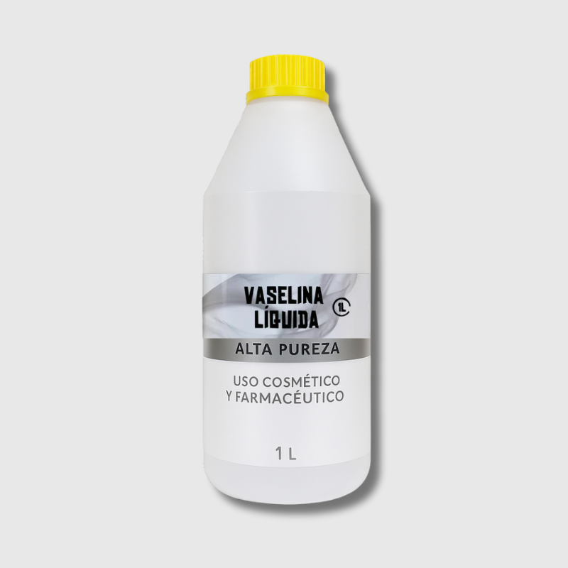 Vaselina Líquida USP 1L – Emoliente e Hidratante de Alta Pureza para Cosmética y Farmacéutica