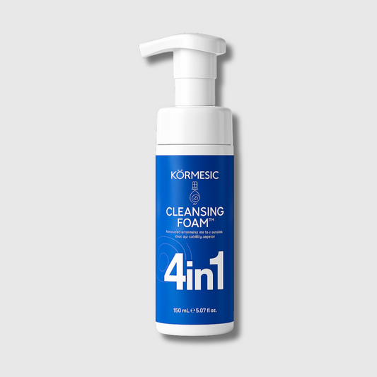 Espuma Limpiadora Facial 4 en 1 – Limpieza Profunda, Purificante e Hidratante Pre Depilación