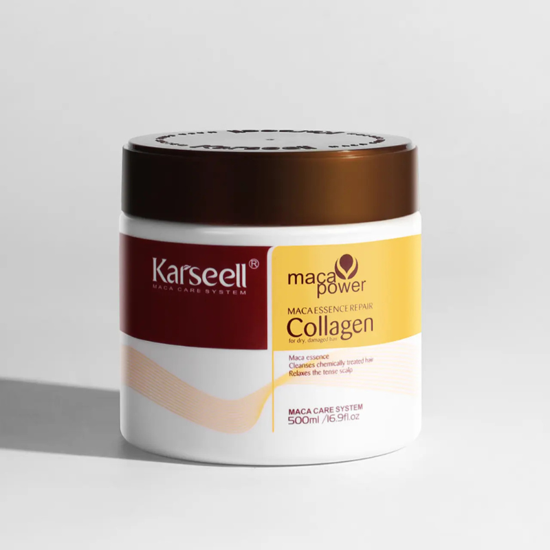 Pack Karseell Mascarilla Capilar Colágeno + Aceite de argán marroquí para Restaurar el cabello - Florecer Cosmética
