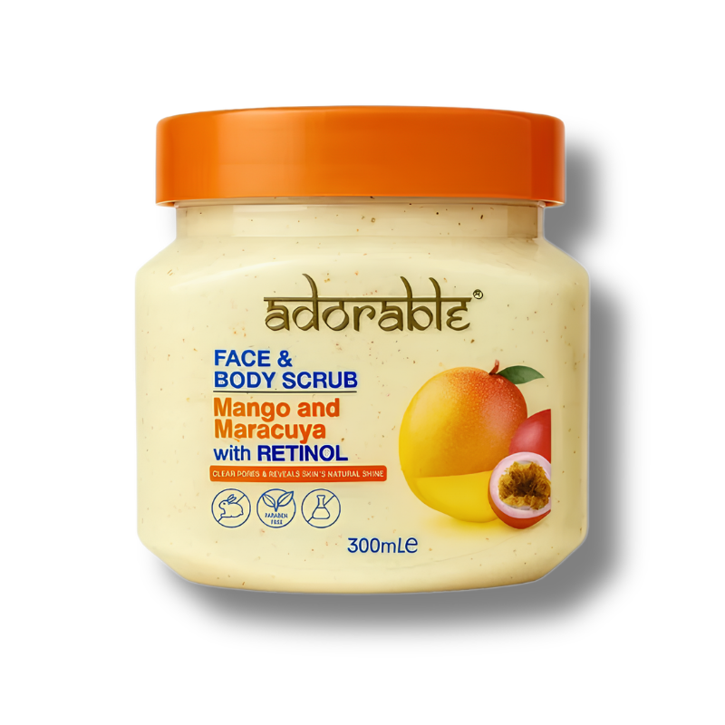 Exfoliante de Maracuyá y Mango con Retinol 300 ml