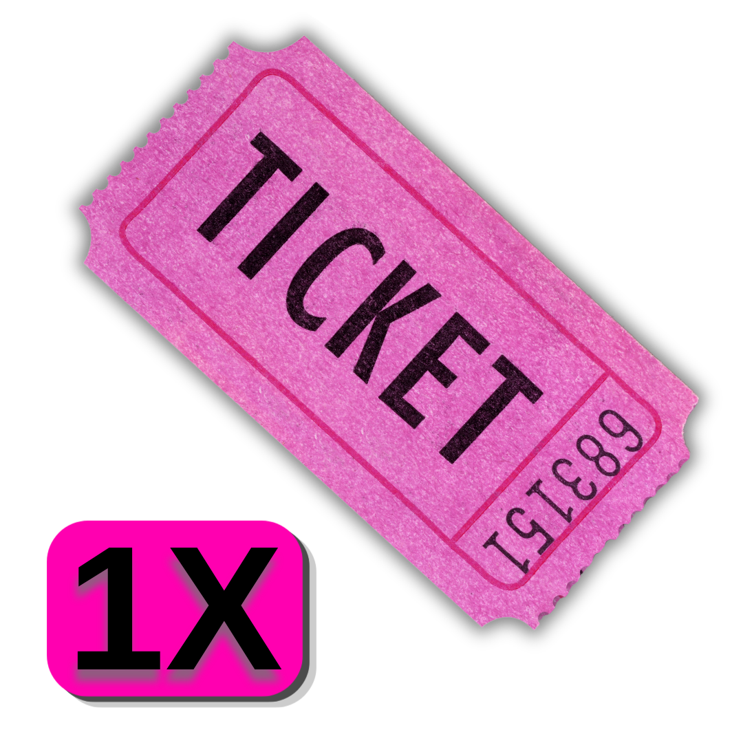 Rifa Premium Florecer Cosmética | Ticket de Participación Premio Increible