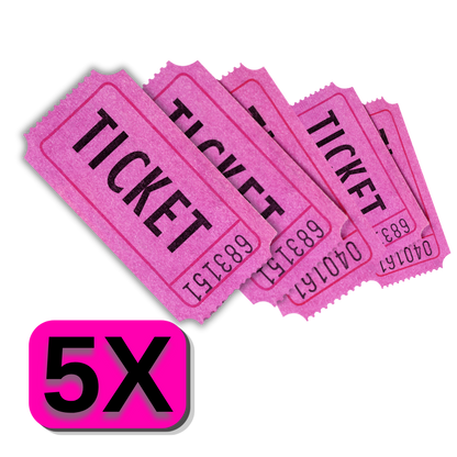 Rifa Premium Florecer Cosmética | Ticket de Participación Premio Increible