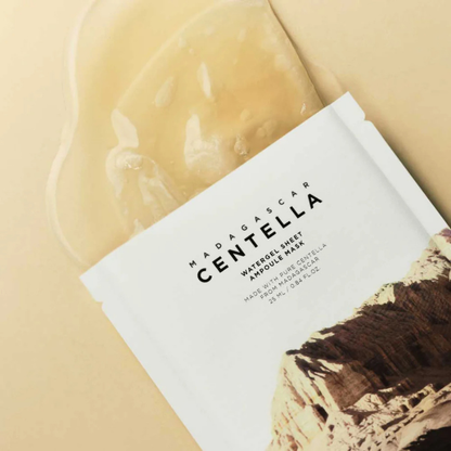 Macarilla Facia Calmante Madagascar Centella Watergel Sheet Ampoule  Skin1004