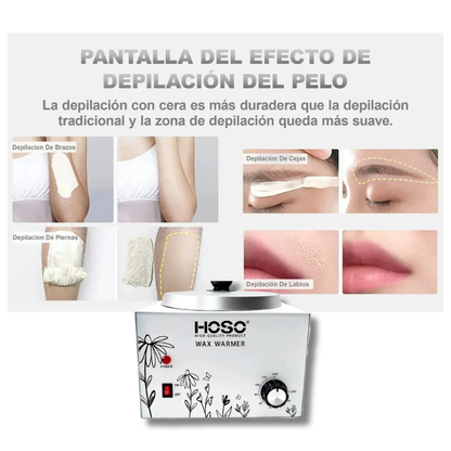 Olla Profesional de cera depilatoria 3 kilos