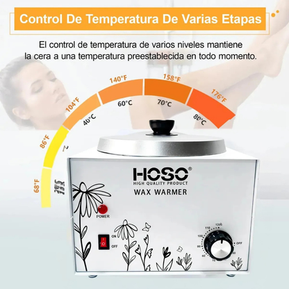 Olla Profesional de cera depilatoria 3 kilos