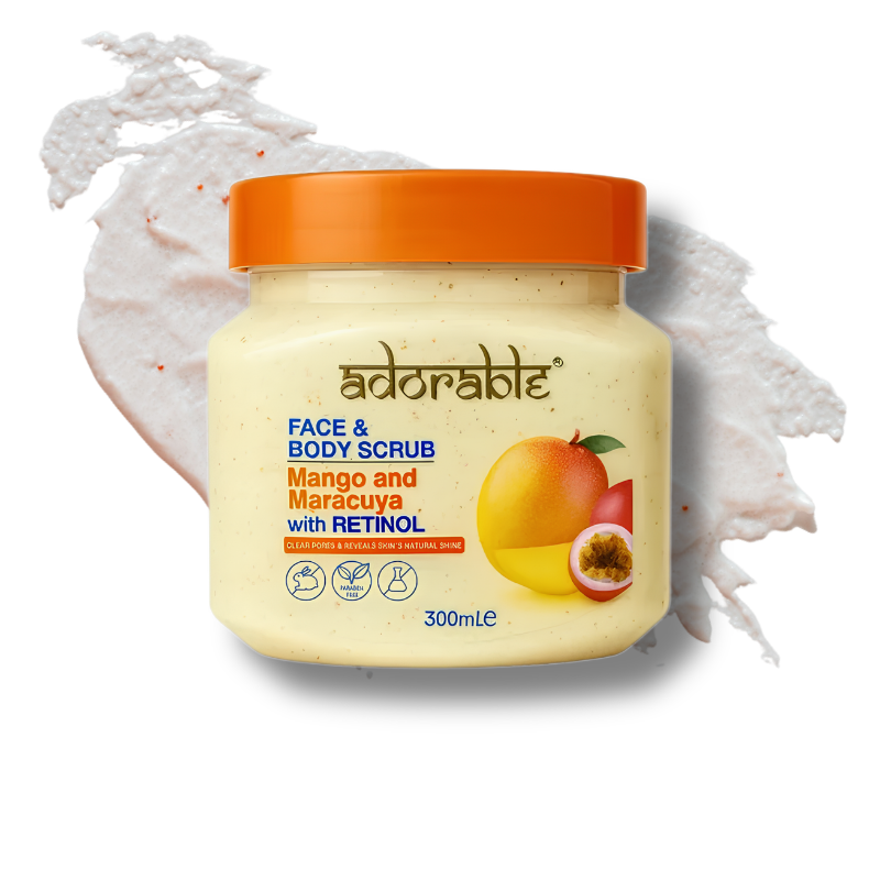 Exfoliante de Maracuyá y Mango con Retinol 300 ml