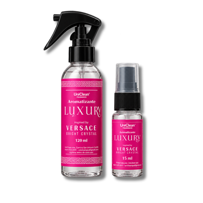 Aromatizante Telas y Auto Luxury Inspired by Versace Bright Crystal