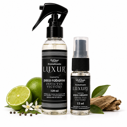 Aromatizante Telas y Auto Aromatizante Luxury Inspired by Paco Rabanne Invictus Victory
