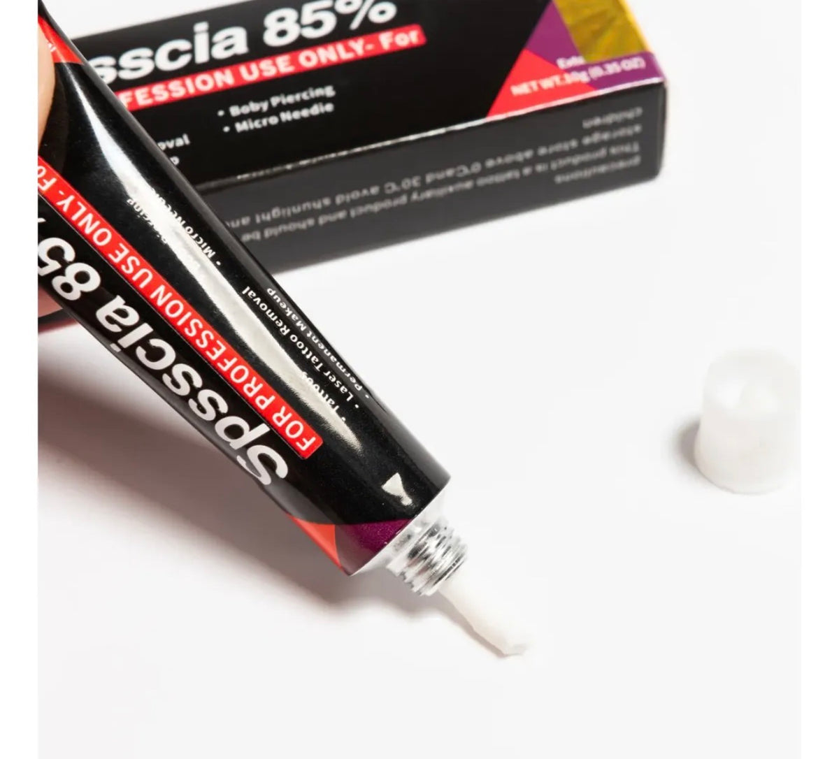 Crema Anestésica Hidratante 15 gr Pre depilación
