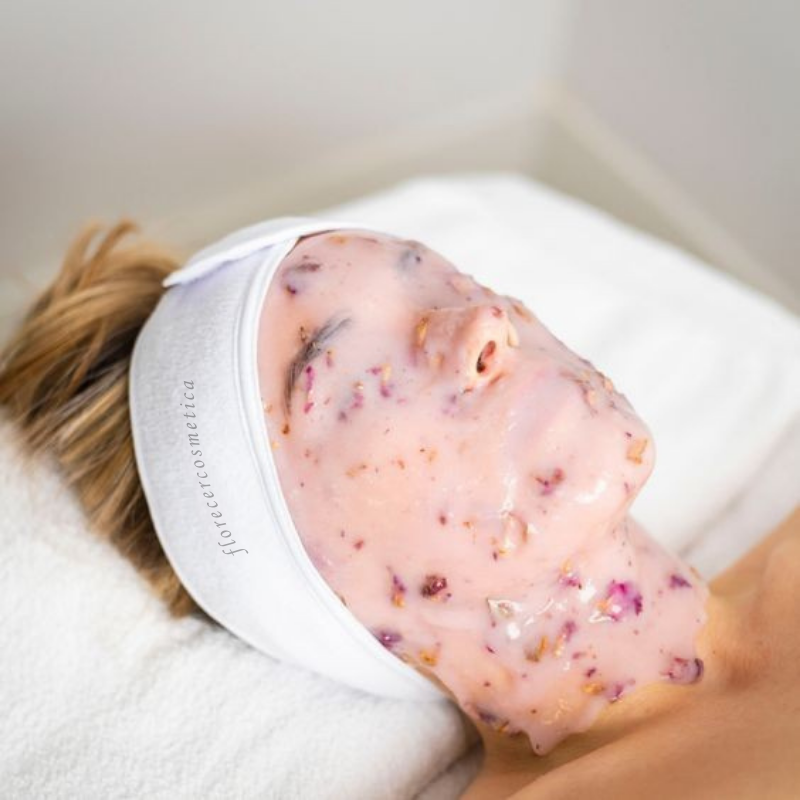 Jelly Gel Mascarilla de Rosas en Polvo   – Hidratación y Luminosidad para tu Piel - Florecer Cosmética